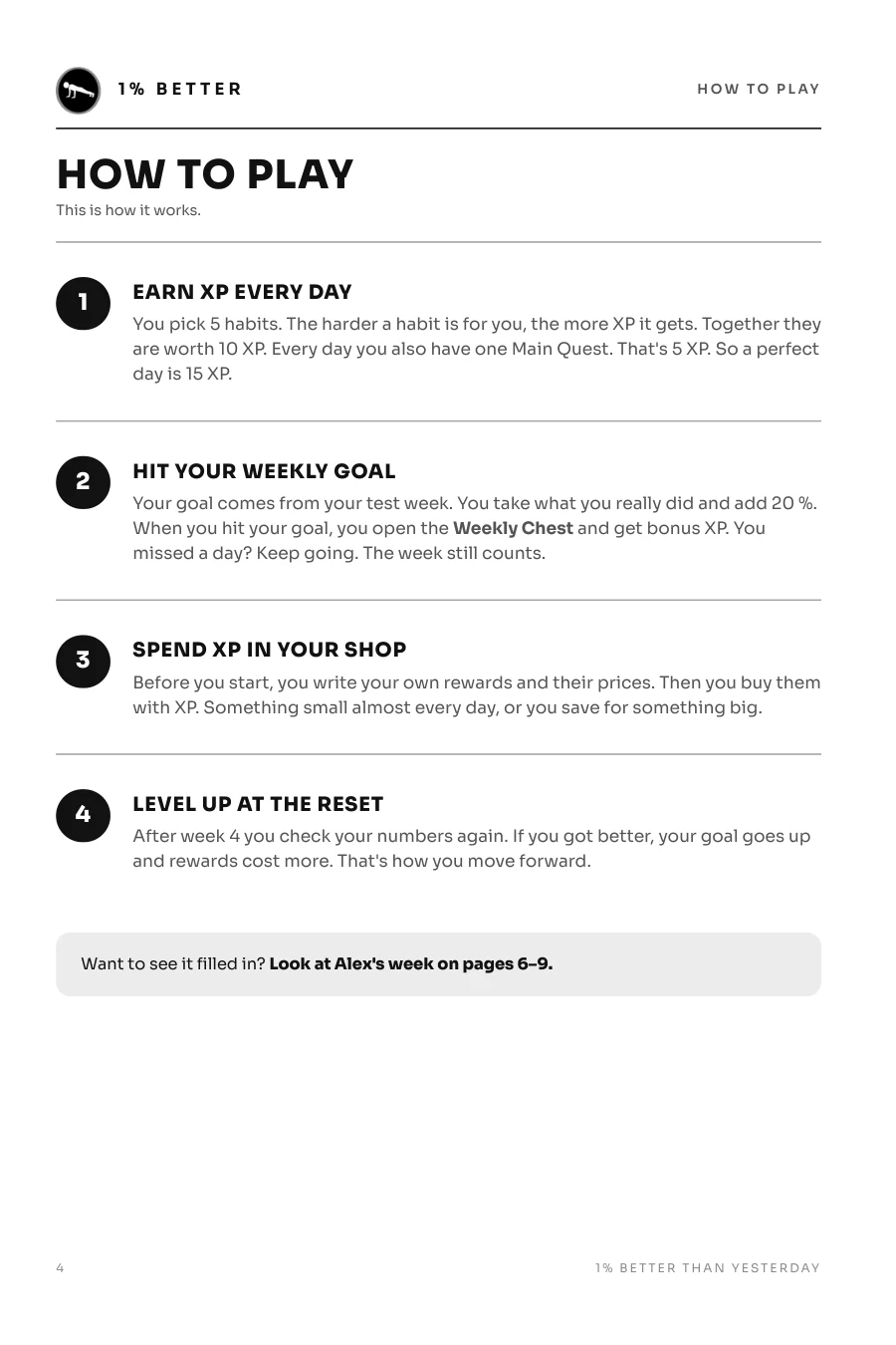 Page 4: how to play